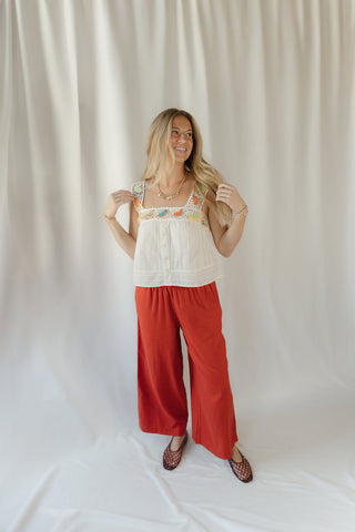 Clara Crochet Citrus Tank - The Red Thread Boutique