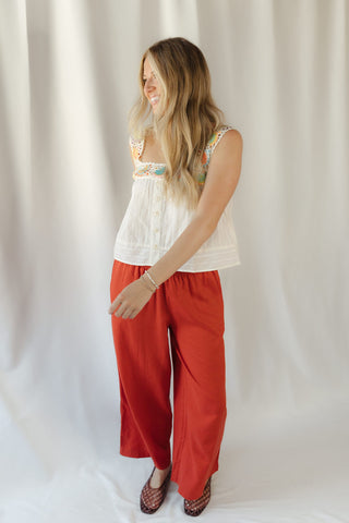 Clara Crochet Citrus Tank - The Red Thread Boutique