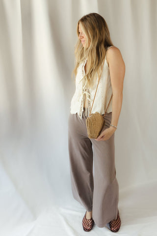 Ellis Beaded Lace Vest