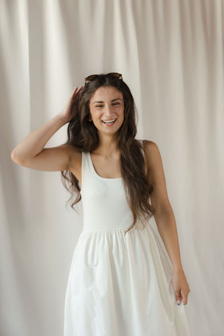Z Supply Kensie Midi Dress, Cloud