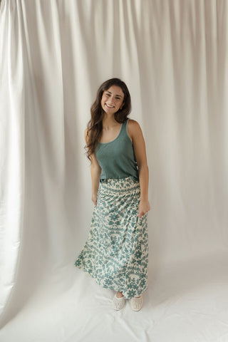 Z Supply Leya Tera Paisley Maxi Skirt