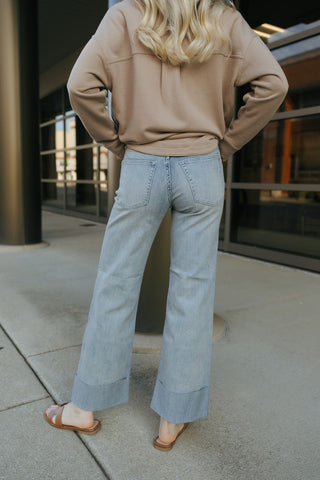 Cuffed Wide Ankle *final sale