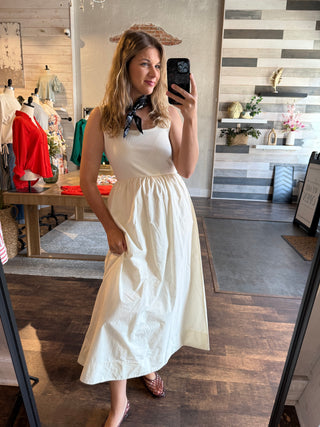 Z Supply Kensie Midi Dress, Cloud