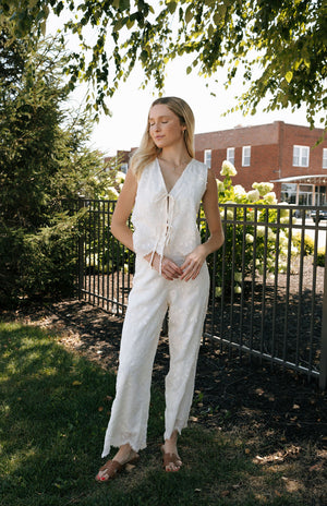 Embroidered Vest