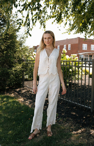 Embroidered Vest