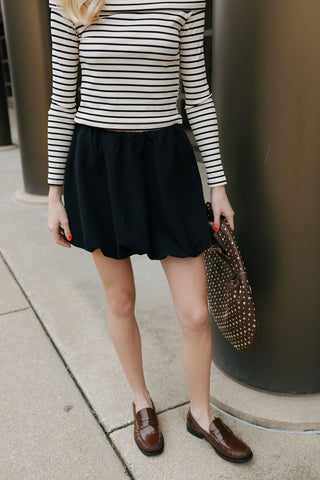 Bubble Skirt, Black