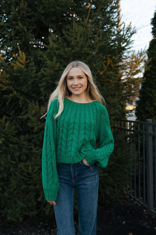 Tally Sweater, Green