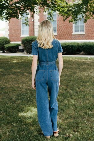 Ashton Denim Jumpsuit *final sale*