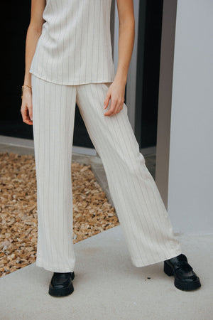 Linen Stripe Pants