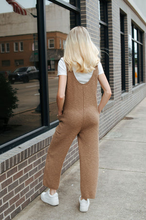 Sweater Knit Jumpsuit