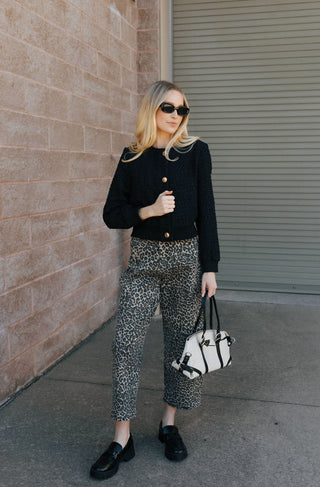 Barrel Pants, Leopard