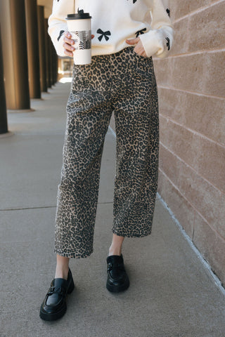 Barrel Pants, Leopard