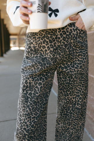 Barrel Pants, Leopard