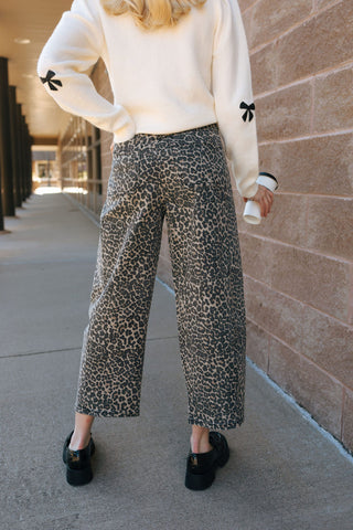 Barrel Pants, Leopard