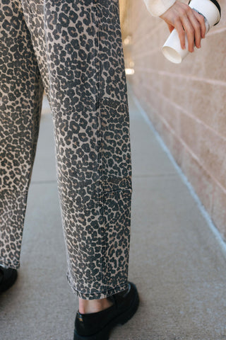 Barrel Pants, Leopard