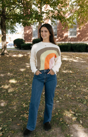 Rainbow Sweater