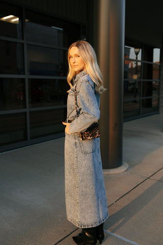 Denim Maxi Dress *final sale*