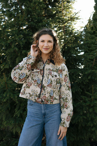 Tapestry Floral Jacket