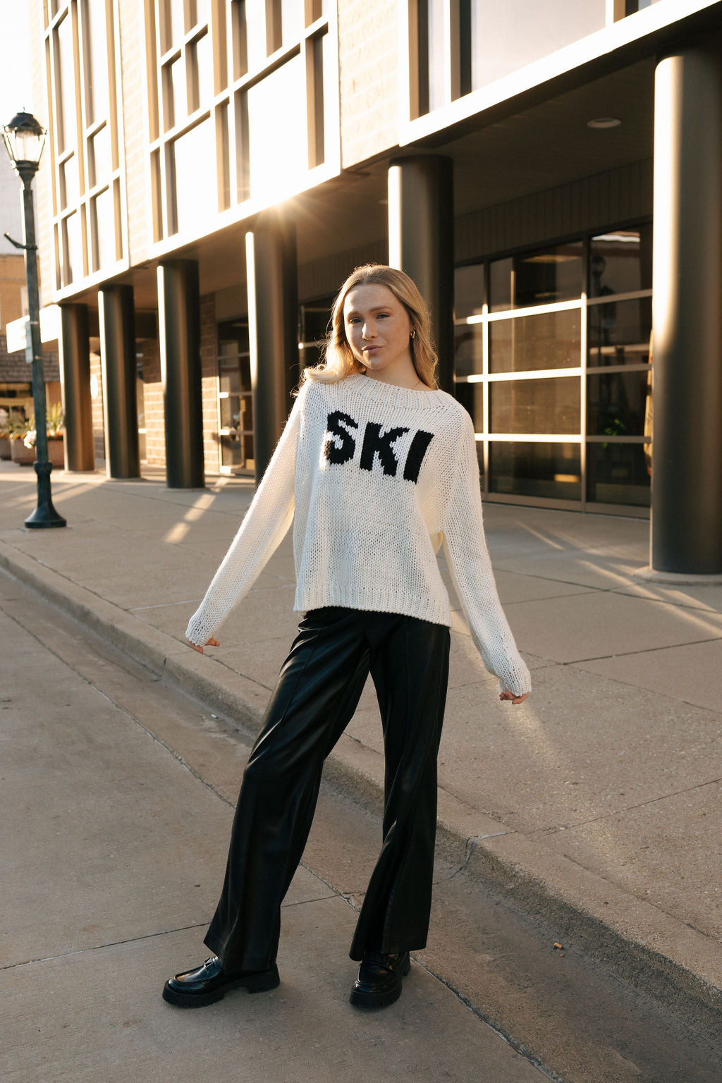 Ski Crochet Sweater