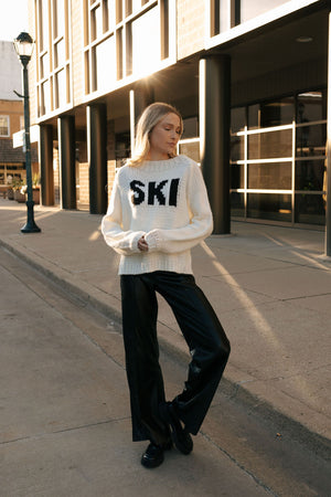 Ski Crochet Sweater