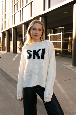 Ski Crochet Sweater