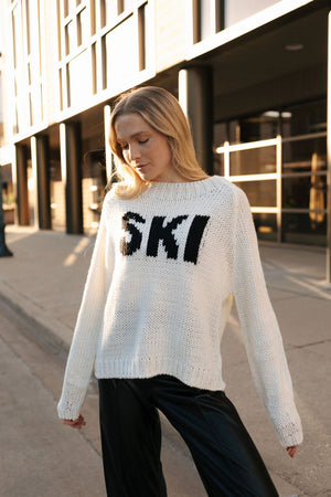 Ski Crochet Sweater