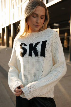 Ski Crochet Sweater