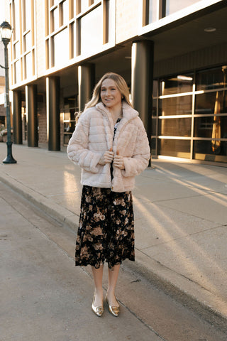 Faux Fur Jacket