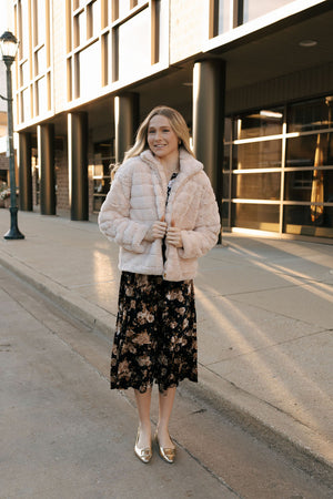 Faux Fur Jacket