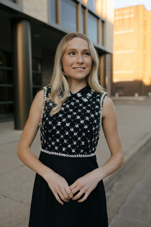 Sequin Beaded Dress