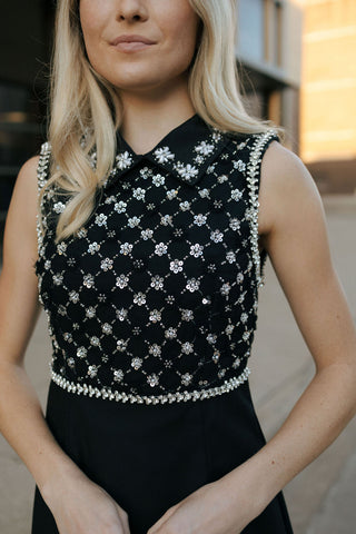 Sequin Beaded Dress *final sale