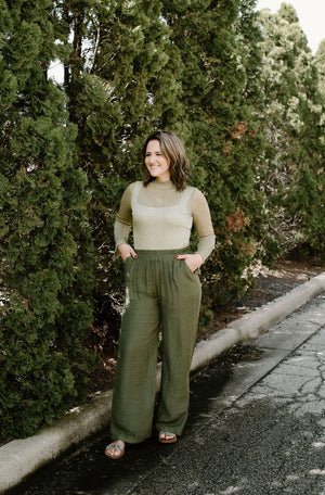 Lightweight Trousers, Olive