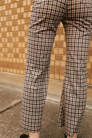 Plaid Pants, Red Combo *final sale*