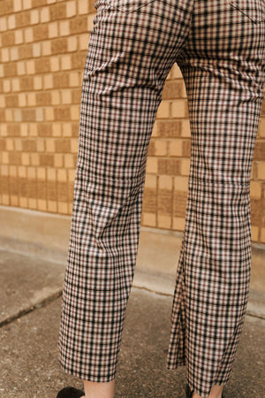 Plaid Pants, Red Combo