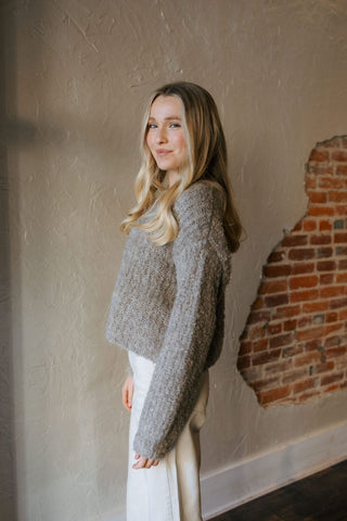 Button Front Cardigan, Latte