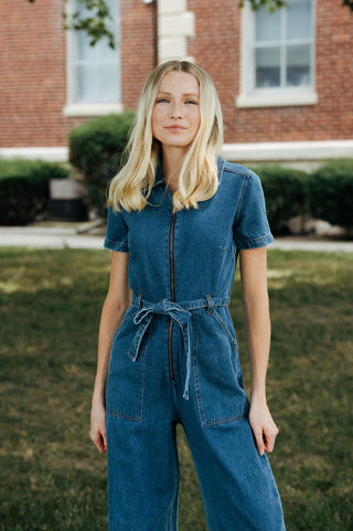 Ashton Denim Jumpsuit *final sale*