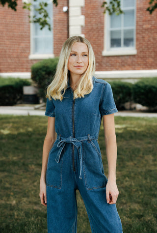 Ashton Denim Jumpsuit *final sale*