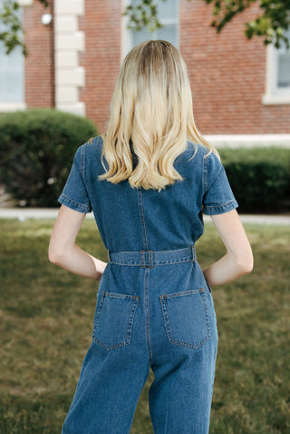 Ashton Denim Jumpsuit *final sale*