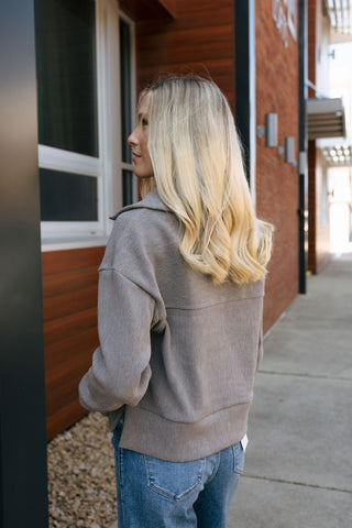 Kristine Pullover, Driftwood *final sale*