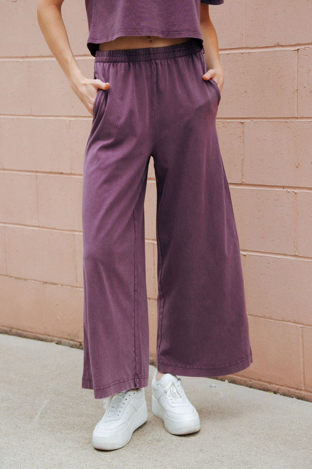 Scout Flare Pants, Cocoa Berry by Z Supply