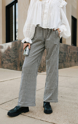 Gingham Pants