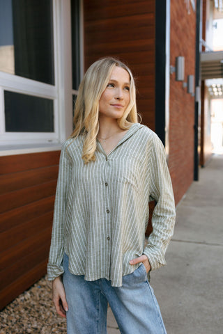 The Perfect Line Top, Meadow by Z Supply *final sale