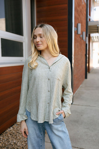 The Perfect Line Top, Meadow by Z Supply *final sale