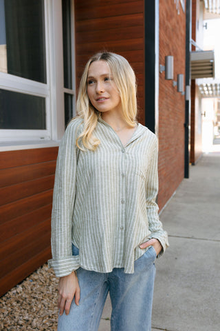 The Perfect Line Top, Meadow by Z Supply *final sale