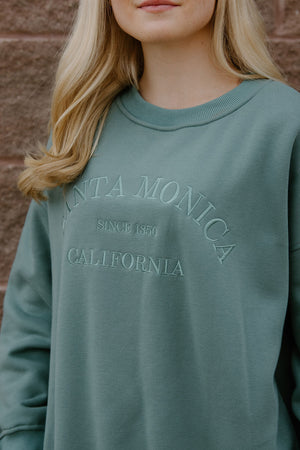 Santa Monica Sweatshirt, Green