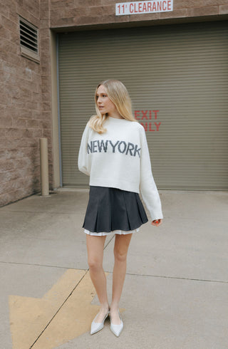 New York Sweater, Cream