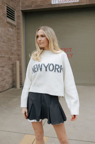 New York Sweater, Cream