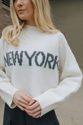 New York Sweater, Cream