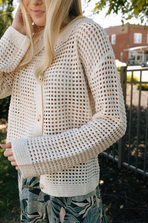 Crochet Button Up