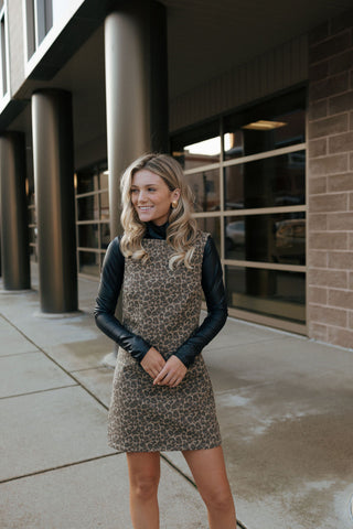 Leopard Sleeveless Dress